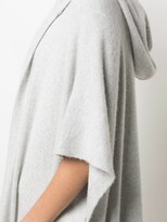 Thumbnail for your product : Rosetta Getty Hooded Cape Cardigan