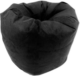 KAIKOO 6 Cu Ft Faux Suede Filled Bean Bag