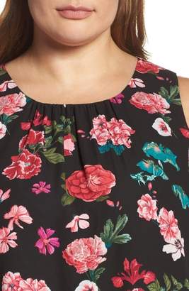 Vince Camuto Floral Heirlooms Sleeveless Blouse