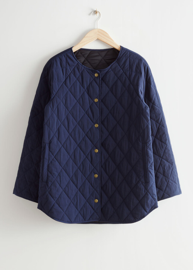 And other stories Relaxed Quilted Jacket ShopStyle