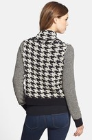 Thumbnail for your product : Lucky Brand Houndstooth Cowl Neck Sweater