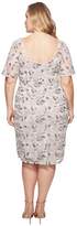 Thumbnail for your product : Adrianna Papell Plus Size Suzette Embroidery Sheath Women's Dress