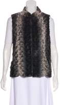 Thumbnail for your product : Adrienne Vittadini Faux Fur Stand Collar Vest