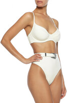 Thumbnail for your product : Onia + We Wore What Lydia Underwired Bikini Top