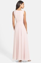 Thumbnail for your product : Eliza J Front Drape Chiffon Dress