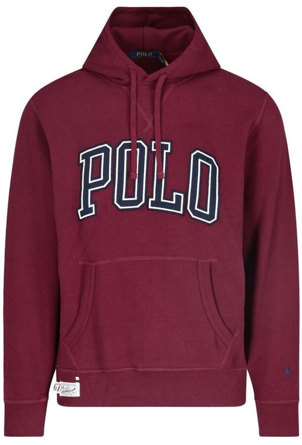 Polo Ralph Lauren Logo Appliqué Drawstring Hoodie ShopStyle - Technical View