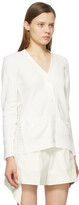 Thumbnail for your product : Sacai White Star Embroidered Cardigan