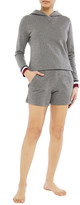 Thumbnail for your product : ELSE Doodle Melange Cotton-blend Fleece Pajama Shorts