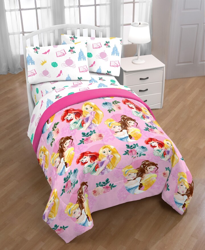 disney princess full bedding set