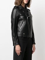 Thumbnail for your product : Coach Zipped Biker Jacket