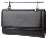 Thumbnail for your product : M2Malletier Leather Alexia Clutch