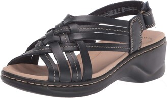 clarks slingback arch support sandals