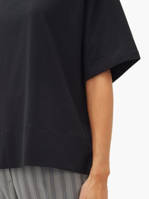 Acne Studios Mirka High-neck Jersey T-shirt - Black