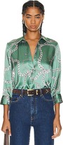 Thumbnail for your product : L'Agence Dani Blouse in Green