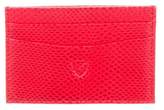 Thumbnail for your product : Aspinal of London Embossed Leather Cardholder