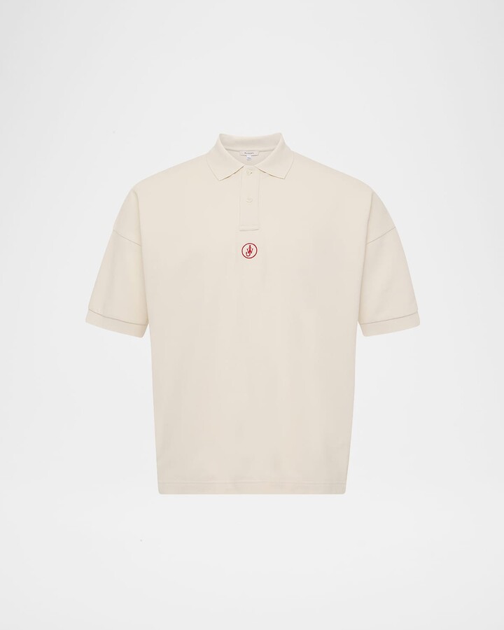 J.W.Anderson Men's Anchor Embroidery Polo Shirt