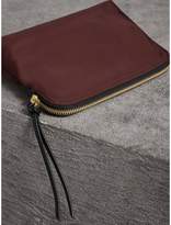 Thumbnail for your product : Burberry Large Zip-top Technical Nylon Pouch