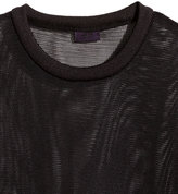 Thumbnail for your product : H&M Mesh T-shirt - Black - Men