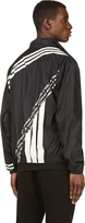 Thumbnail for your product : Y-3 Black Striped Windbreaker