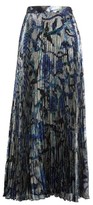 Thumbnail for your product : Christopher Kane Women's Pleated Lame Maxi Skirt