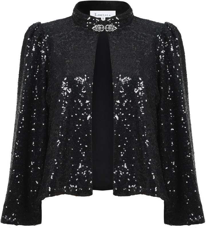 ladies sequin evening jackets