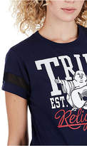 Thumbnail for your product : True Religion Mesh Buddha Panel Crew Neck Womens Tee