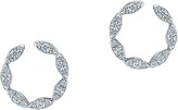 Thumbnail for your product : Hearts On Fire Aerial 18K White Gold & 0.39-0.42 TCW Diamond Small Wrap Earrings