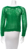 Thumbnail for your product : Vanessa Bruno Open Knit Scoop Neck Sweater