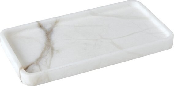 Global Views Raggio Tray in White