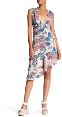 Zadig & Voltaire Root Asymmetrical Printed Dress