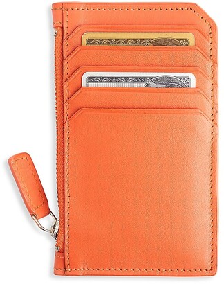 Orange Leather Wallet | Shop the world's largest collection of 