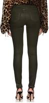 Thumbnail for your product : L'Agence Women's Margot Coated High-Rise Skinny Jeans - Dk. Green