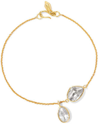 Pippa Small 18-karat Gold Diamond Bracelet - one size