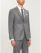 Thumbnail for your product : Canali Regular-fit single-breasted wool blazer