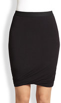 Thumbnail for your product : Alexander Wang T by Knit Tulip-Hem Skirt