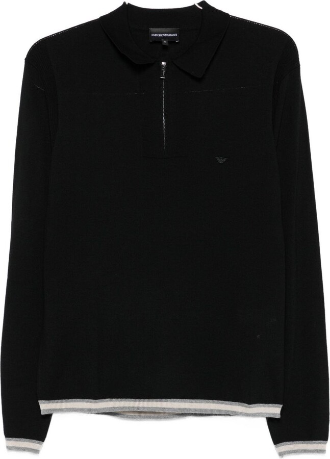 Emporio Armani Wool Polo Shirt