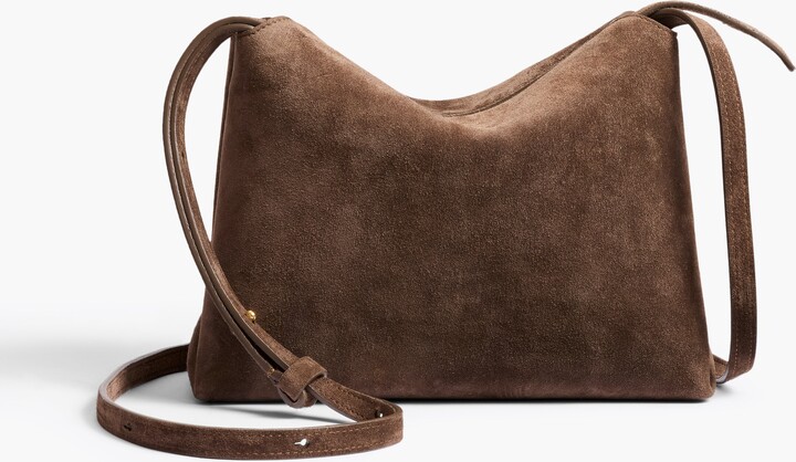 Lina Crossbody Bag in Cedar Suede