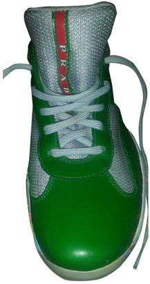 prada green sneakers