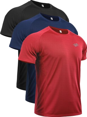Cadmus Men's Mesh Dry Fit Athletic Shirts for Golf Tennis T-Shirts Hiking -  ShopStyle