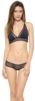 Thumbnail for your product : Les Coquines Simone Mesh Thong