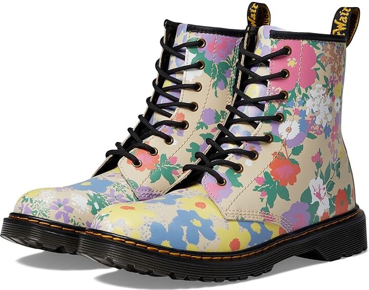 Dr. Martens Kid's Collection 1460 Lace Up Fashion Boot (Big Kid) (Floral  Mash Up K Hydro) Kid's Shoes - ShopStyle