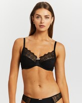 Thumbnail for your product : Passionata Women's Black Bras - Georgia Underwire Covering Bra - Size 32D at The Iconic