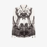 Thumbnail for your product : Burberry Monkey Print Silk Shirt
