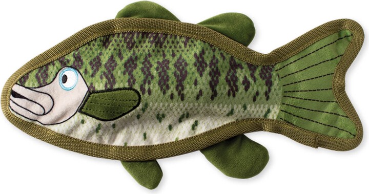 Fringe Studio Dumb Bass Durable Plush Dog Toy, Multi