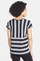 Thumbnail for your product : Kensie Stripe Stretch Knit Tee