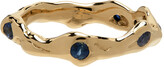 Thumbnail for your product : FARIS SSENSE Exclusive Gold & Blue Lava Band Ring