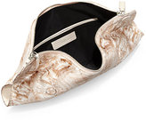Thumbnail for your product : Alexander McQueen Lace-Print Small De Manta Clutch