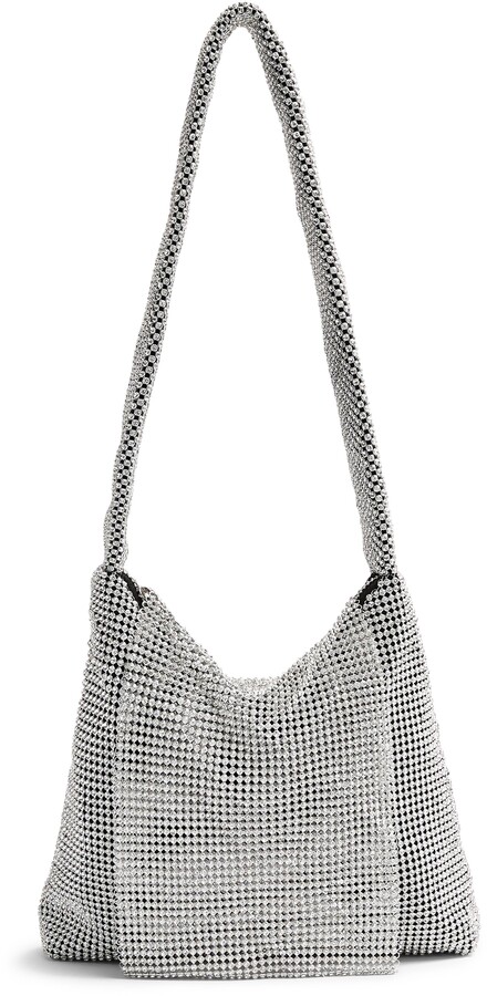 Topshop Diamante Shoulder Bag - ShopStyle