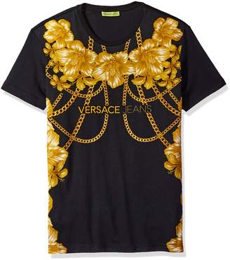 Versace Jeans Men's Gold Chain T-Shirt