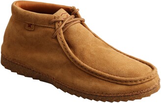 distressed chukka boots